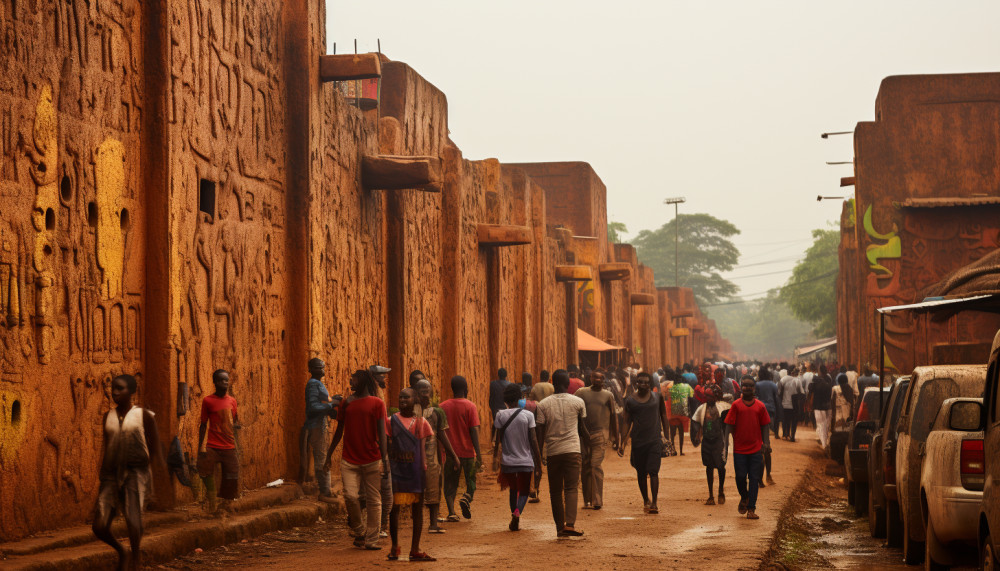 Why should you visit the heritage wall in Benin?